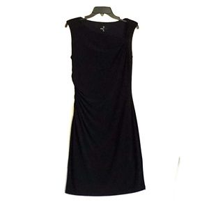 Ronnie Nichole fitted black stretchy dress.